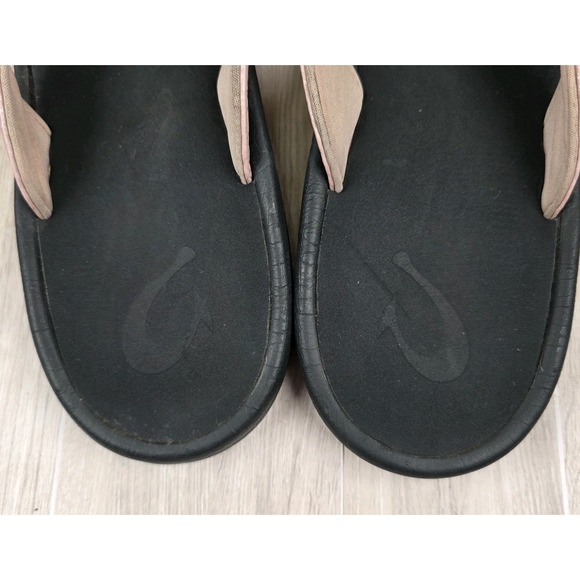 Olukai Ohana Petal Pink Flip Flop Thong Sandals Women's Size 10 Pool Summer - Picture 7 of 9